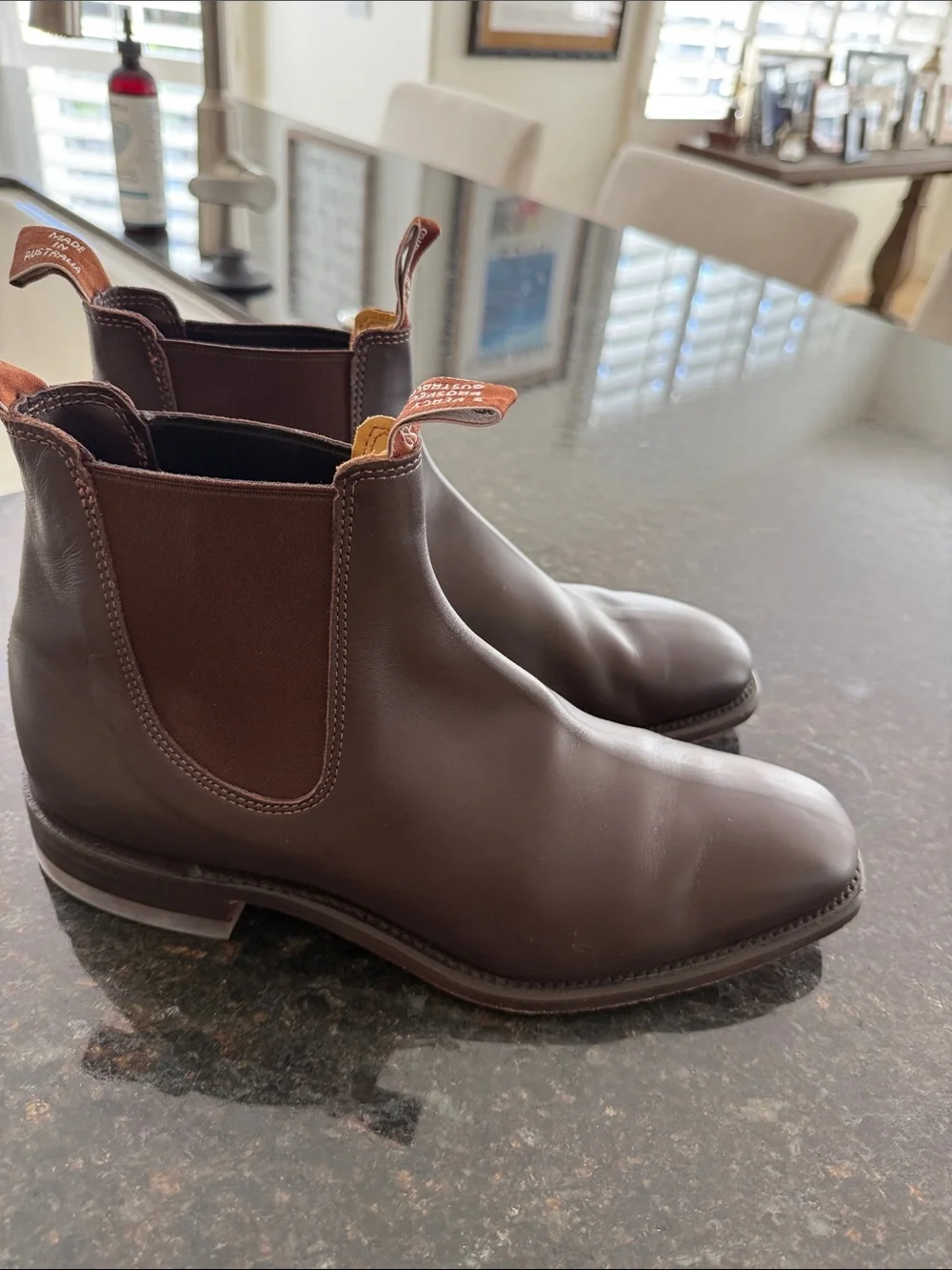 R.M. Williams literally worn